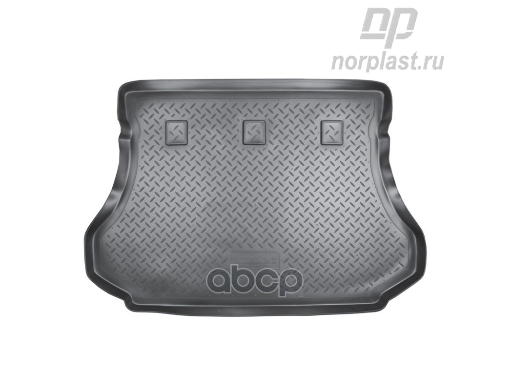 

Коврик в багажник полиуретан NORPLAST HYUNDAI Santa Fe 00- черный 1 шт. NPL-P-31-22 1шт