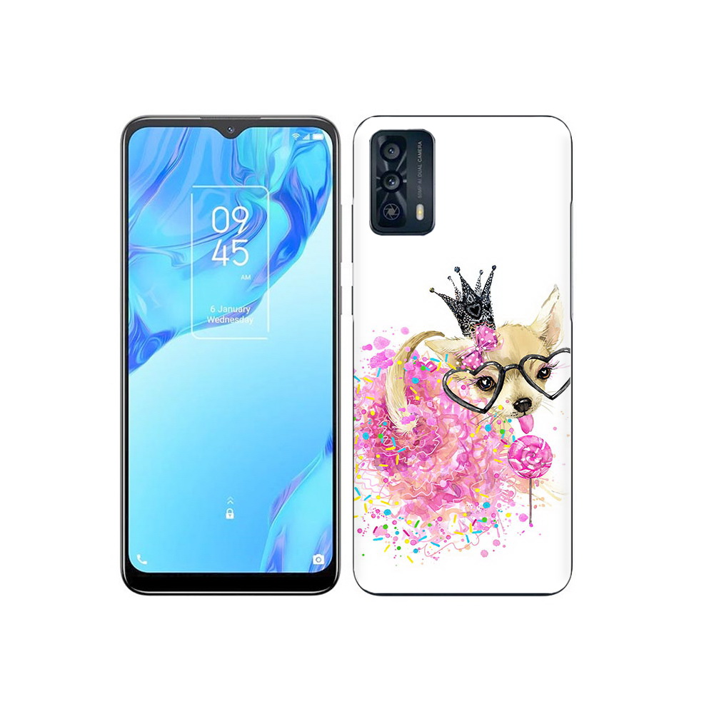 

Чехол MyPads Tocco для TCL 20B сладкая принцесса, Прозрачный, Tocco