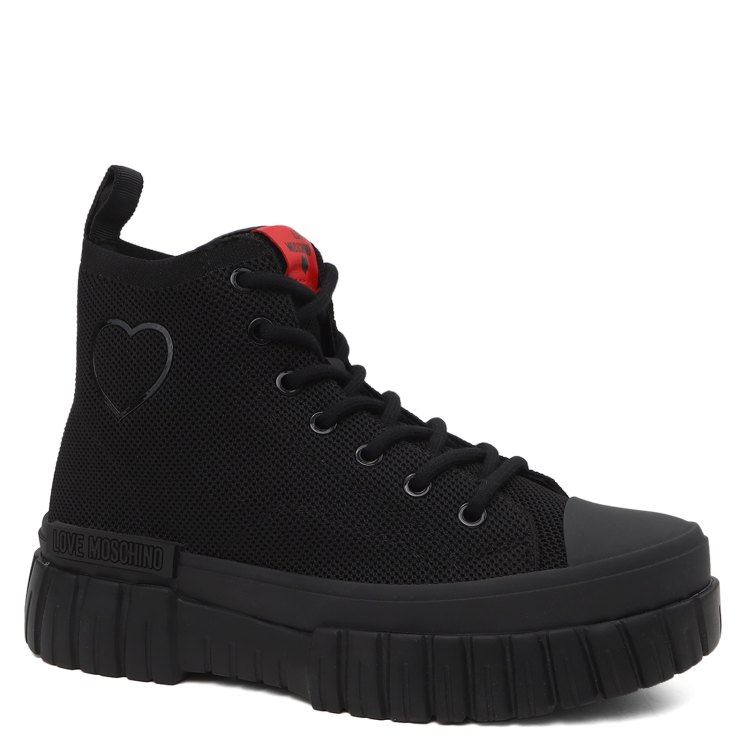 

Кеды женские Love Moschino JA15605G FW23 черные 36 EU, Черный, JA15605G FW23