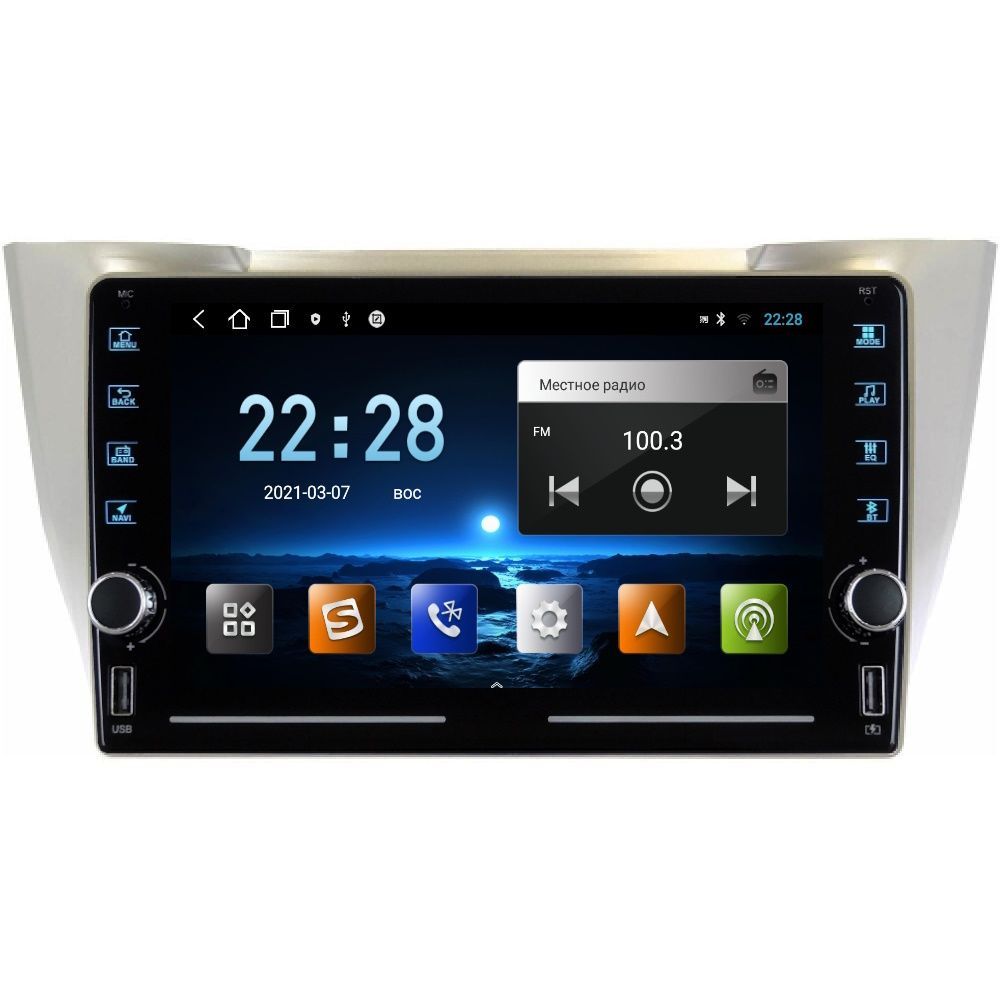 Магнитола R320 Lexus RX 300, RX 330, RX 350, RX 400 2003-2009 - Android 13 - IPS экран