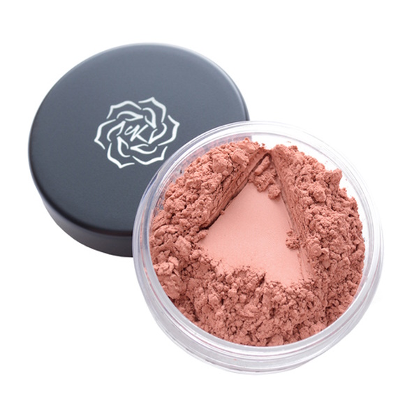 фото Румяна сатиново-шиммерные "светло-карминовые" (в213) kristall minerals cosmetics, 4 г