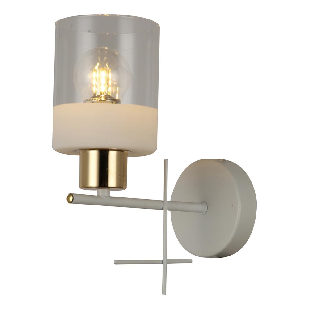 

Бра Toplight Хлоя 1х60 Вт Е27 белый с золотом