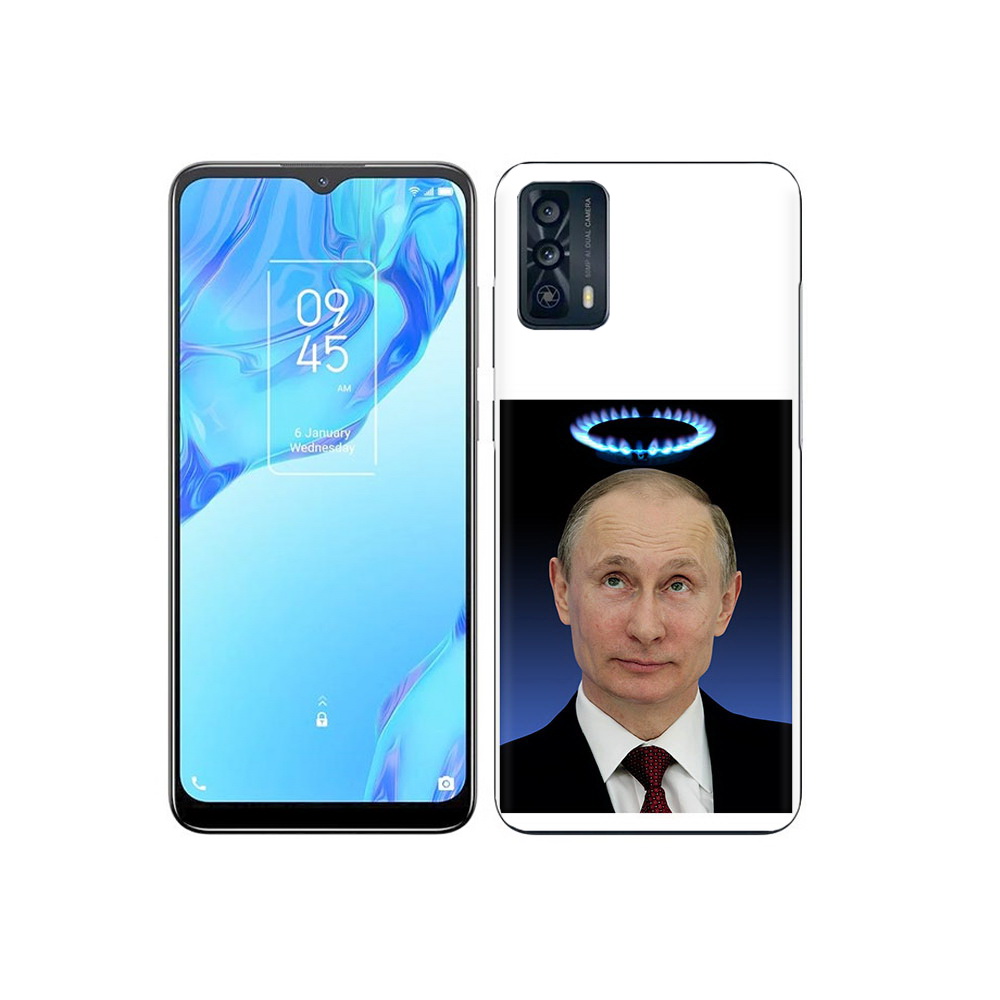

Чехол MyPads Tocco для TCL 20B святой газ, Прозрачный, Tocco