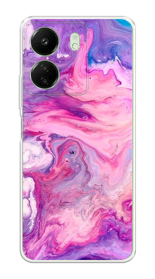 

Чехол на Xiaomi Redmi 13C "Нежно-розовая абстракция", Розовый, 320550-1