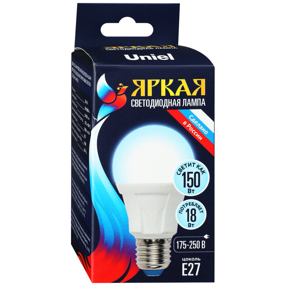 

Лампа Uniel Led Е27 18W