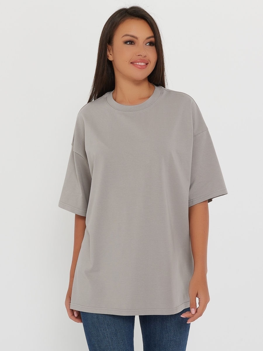 

Футболка женская Ticle T-shirt W серая M, Серый, T-shirt W
