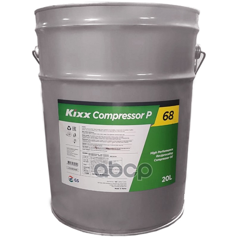 Масло Компрессорное Kixx Compressor P 68 20Л П Синт.