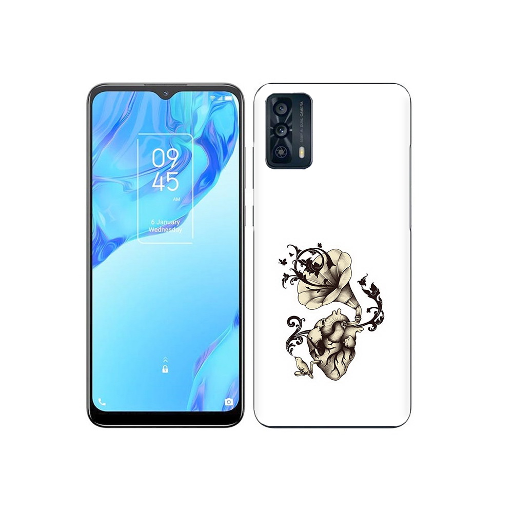 

Чехол MyPads Tocco для TCL 20B Граммофон, Прозрачный, Tocco