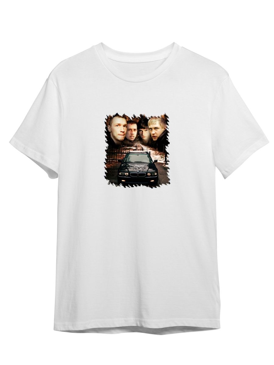 

Футболка унисекс СувенирShop Бригада/Саша Белый/Космос/Пчела/Фил 8 белая XS, "Бригада/Саша Белый/Космос/Пчела/Фил" 8