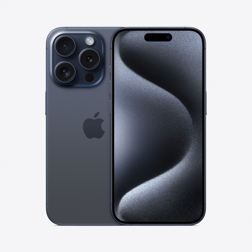 

Смартфон Apple iPhone 15 Pro 256 Gb, 2 nano-sim, Blue Titanium, iPhone 15 Pro