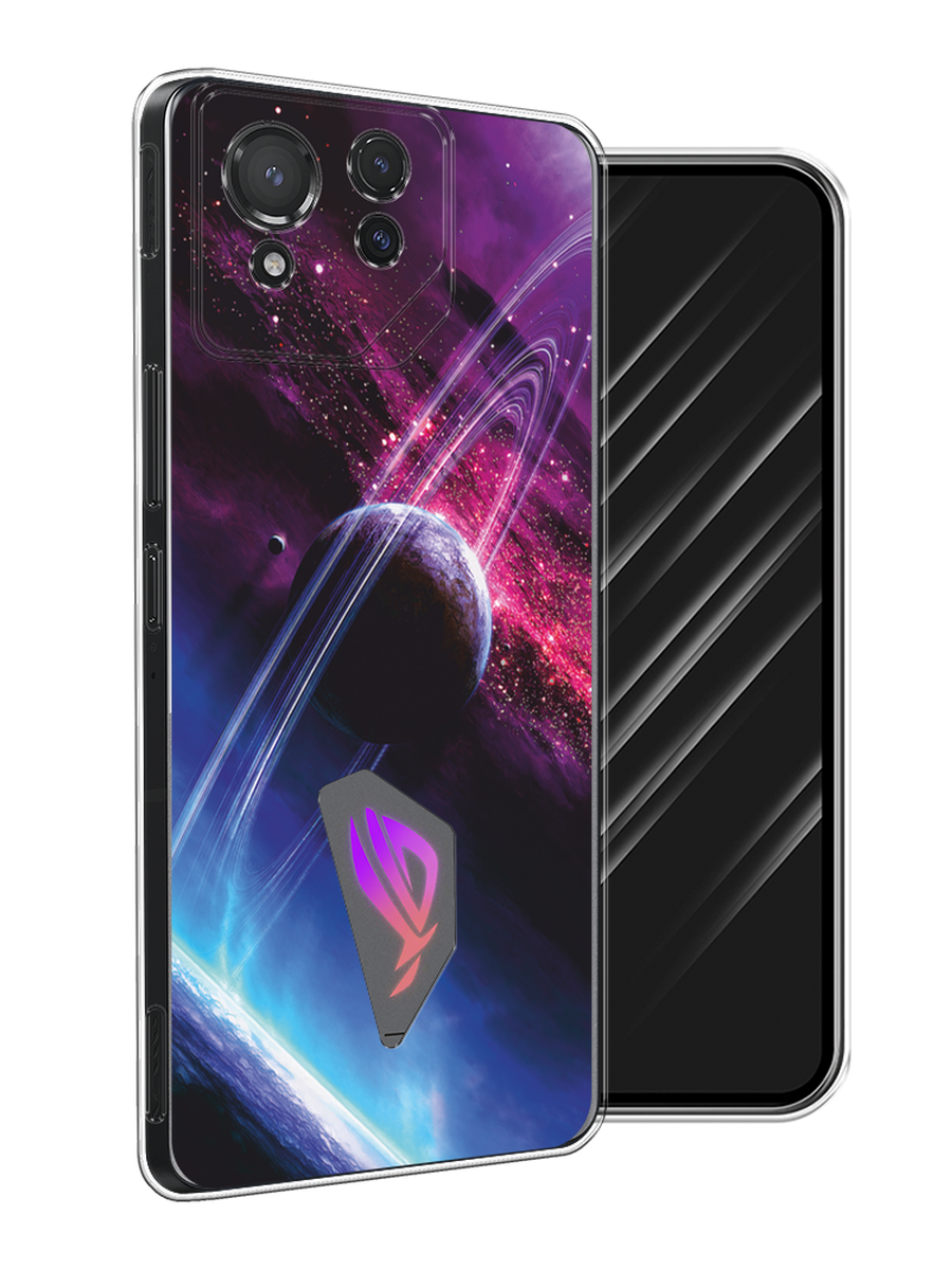 

Чехол Awog на Asus ROG Phone 8 "Космос 17", Черный;фиолетовый, 45150-1