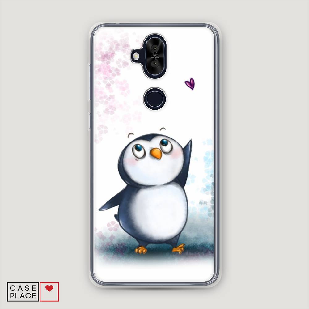 

Чехол Awog "Пингвин и сердечко" для Asus Zenfone 5 Lite (ZC600KL), 43150-1