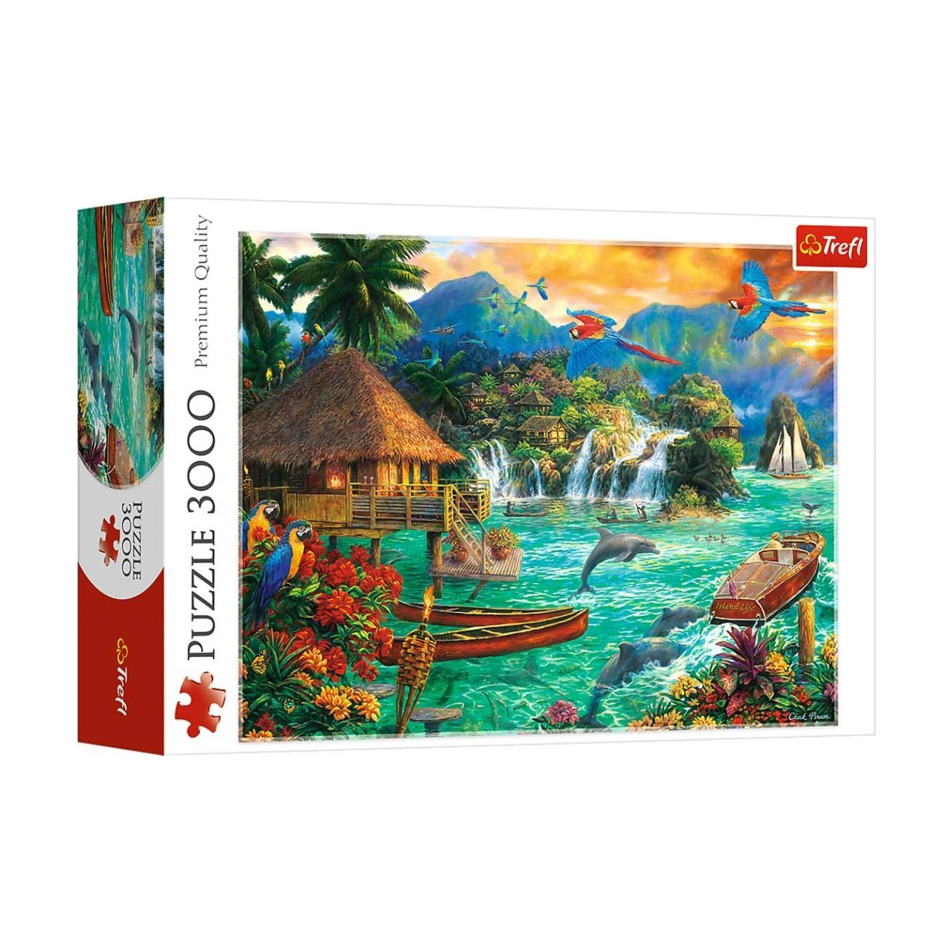 

Пазл Trefl Островная жизнь 3000 деталей