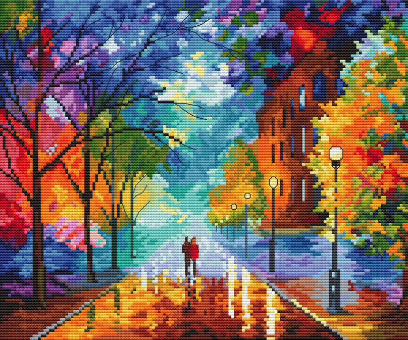 

Вышивка крестом Белоснежка Прохладная свежесть, 35x30 см, Прохладная свежесть