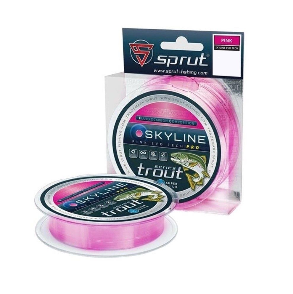 Леска для рыбалки Sprut SKYLINE EvoTech PRO Neon Green (0,145mm/100m), 1 штука (4.25 / 1 /