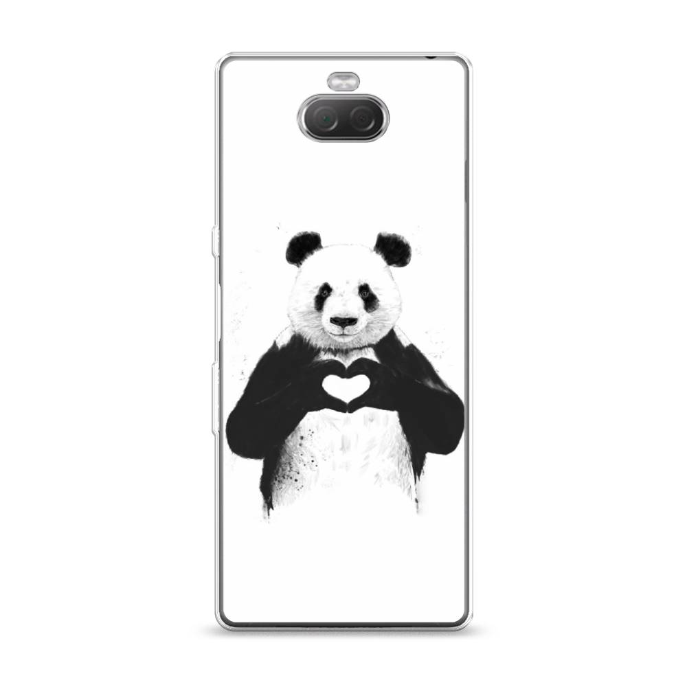 

Чехол Awog на Sony Xperia XA3/Xperia 10 "Панда love", Разноцветный, 53750-10