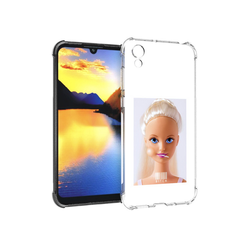 

Чехол MyPads Tocco для Huawei Y5 барби, Прозрачный, Tocco