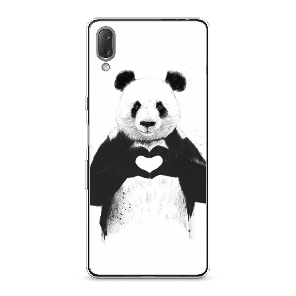

Чехол Awog на Sony Xperia L3 "Панда love", Разноцветный, 54450-10
