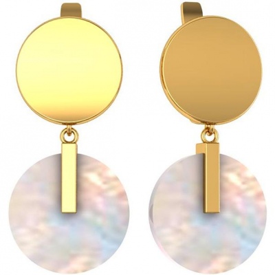 

Серьги из серебра с перламутром ПРИВОЛЖСКИЙ ЮВЕЛИР 392925-PM, 392925-PM