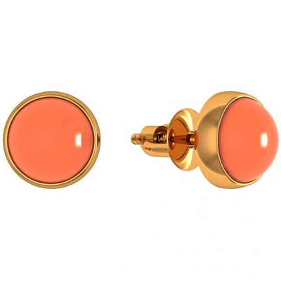 

Серьги из серебра с кораллом ПРИВОЛЖСКИЙ ЮВЕЛИР 392908-KR, 392908-KR