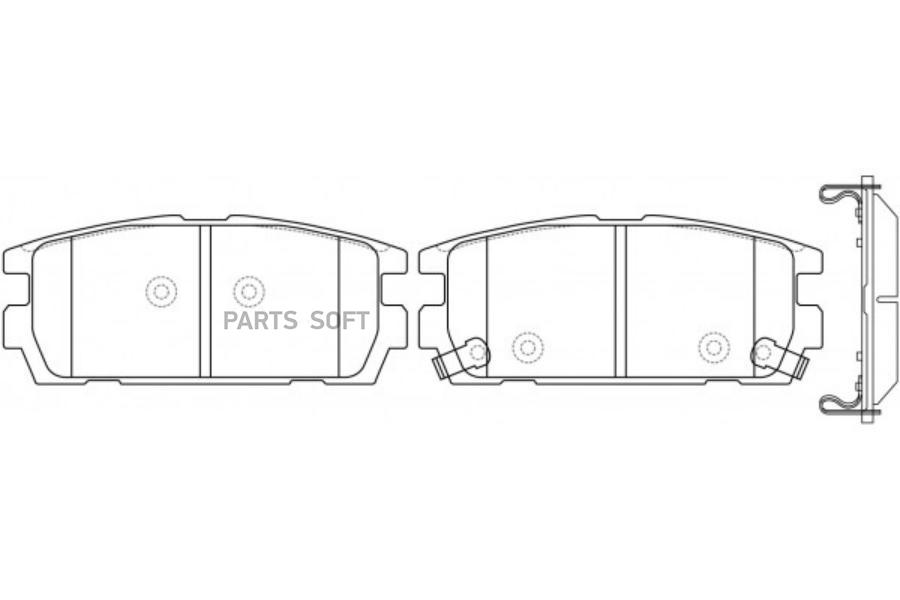 

Колодки торм диск зад к-т CHEVROLET CAPTIVA 2.4 2007 - по наст. время CHEVROLET CAPTIVA