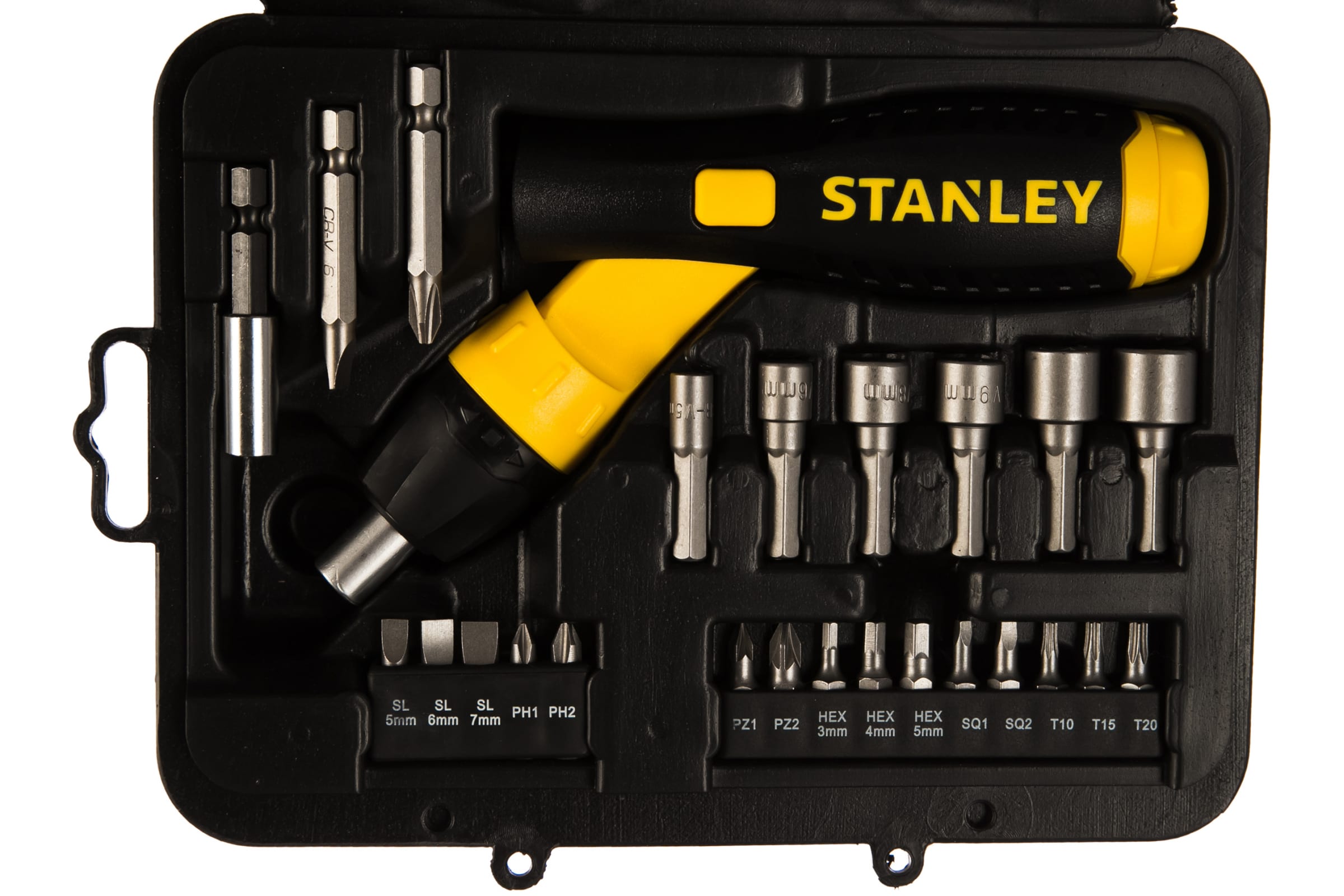 

Наборная отвертка с насадками STANLEY 0-63-022