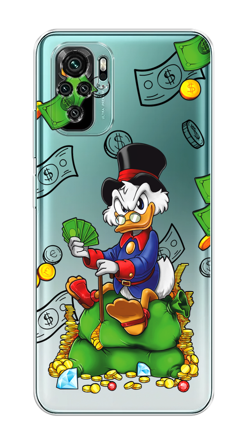 

Чехол на Xiaomi Redmi Note 10/Note 10S, Poco M5s "Scrooge Richness", Черный;синий;зеленый, 316250-1