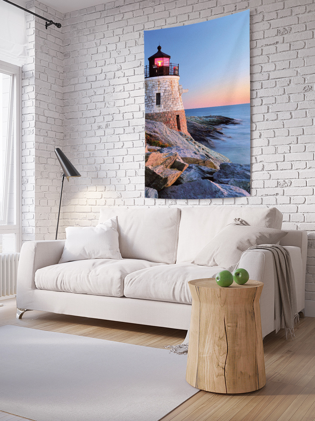 

Вертикальное фотопанно на стену JoyArty Огонь маяка 150x200 см, Огонь маяка