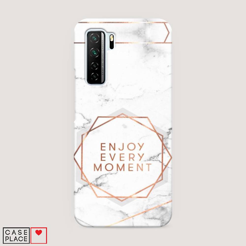 

Чехол Awog "Enjoy every moment мрамор" для Huawei Nova 7 SE, 6102920-5