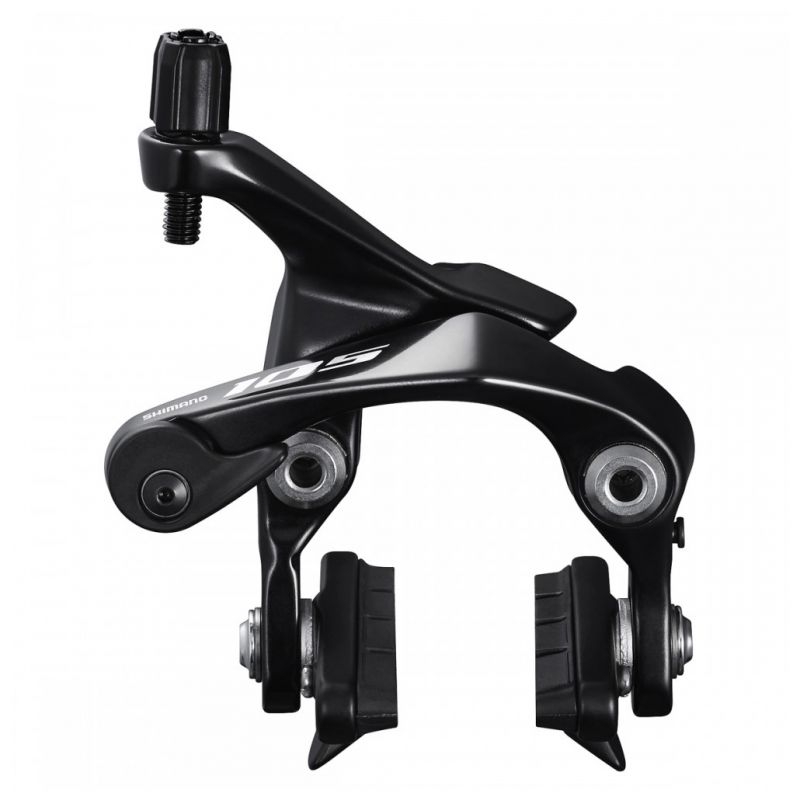 

Тормоз клещевой 105, R7010, пер, direct mount, колодки R55C4, цв. черный