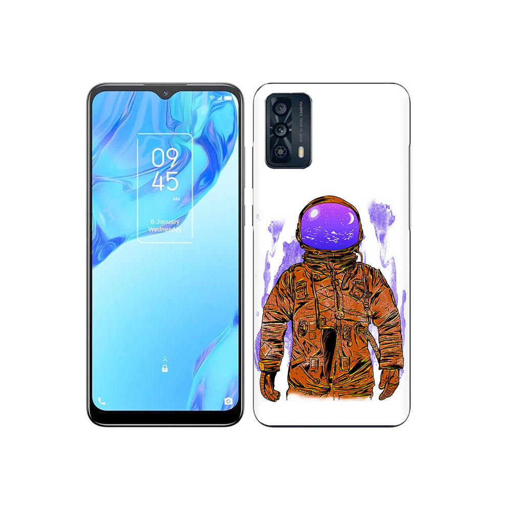 

Чехол MyPads Tocco для TCL 20B нарисованный мужчина в скафандре, Прозрачный, Tocco