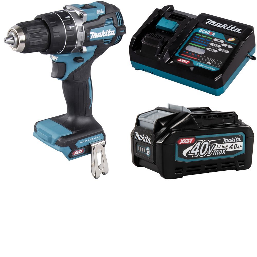 

Дрель-шуруповерт аккумуляторная Makita HP002GM101, акк 4Ач и з/у, HP002GM101
