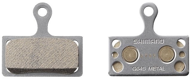 Тормозные колодки, для дискового тормоза, G04S, метал, пара, с пружин, с шплинтом