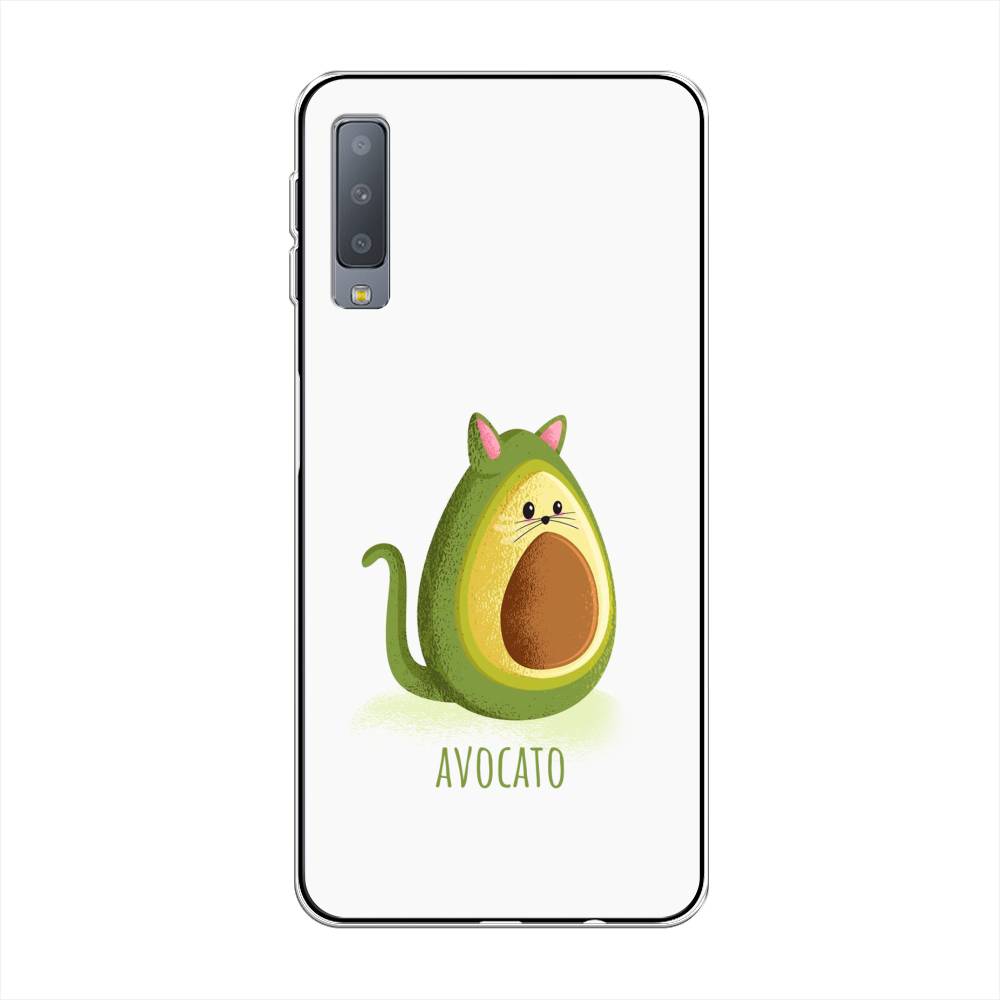 

Чехол Awog на Samsung Galaxy A7 2018 "Avocato", Зеленый;коричневый, 26750-10