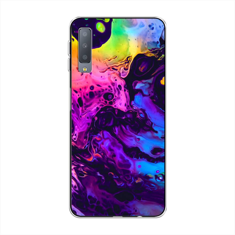 

Чехол Awog "ACID fluid" для Samsung Galaxy A7 2018, Красный, 26750-3