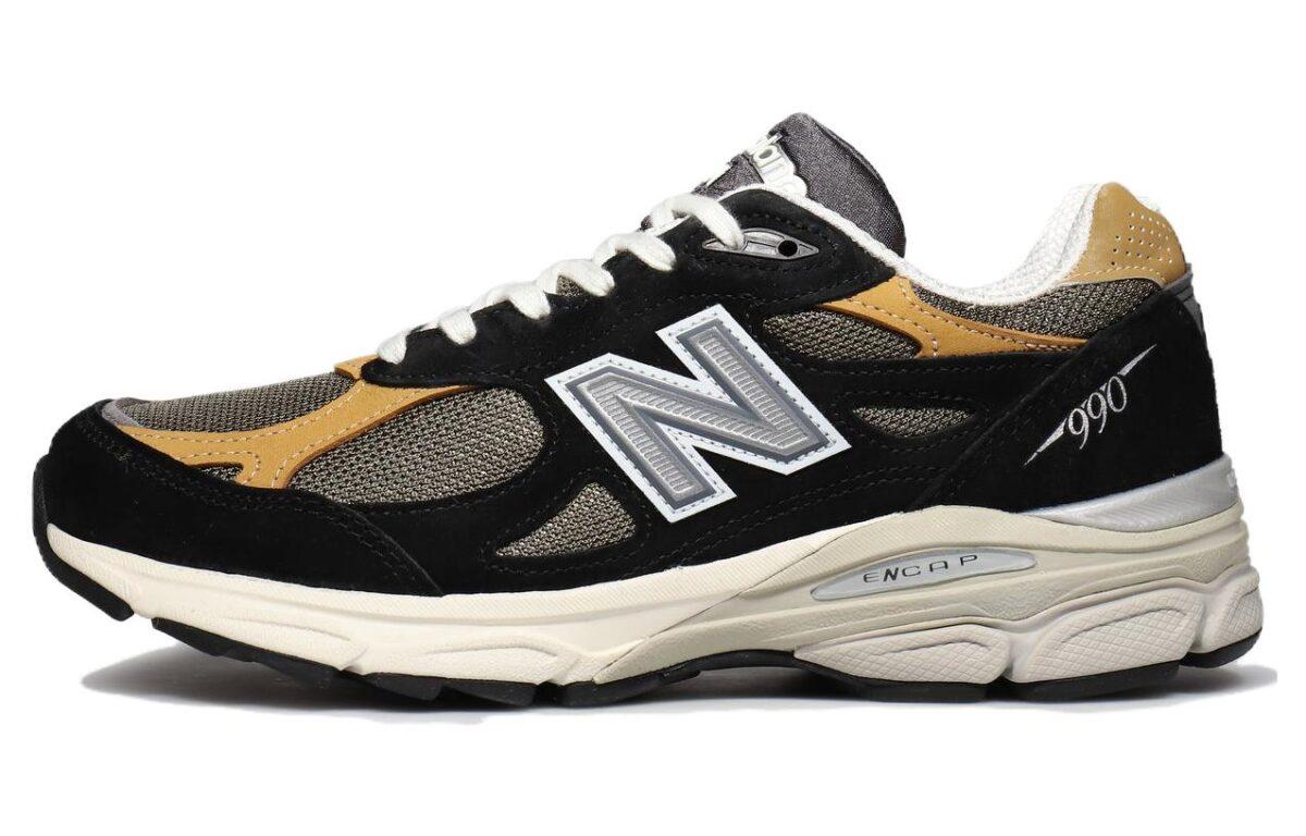 

Кроссовки унисекс New Balance NB 990 V3 черные 43 EU, Черный, NB 990 V3