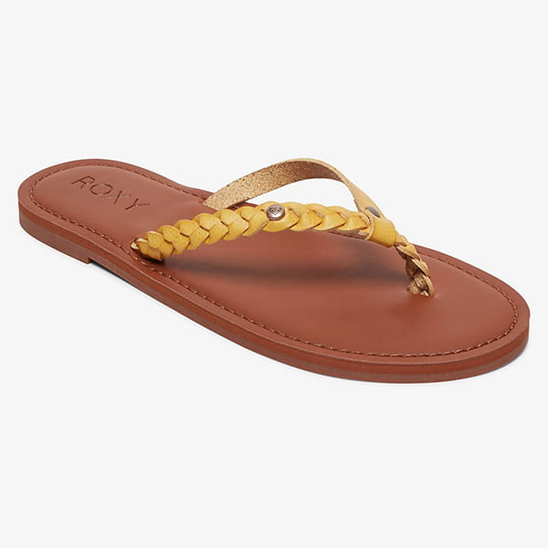 

Вьетнамки женские Roxy ARJL200619-MU0 коричневые 8.5 US, ARJL200619-MU0