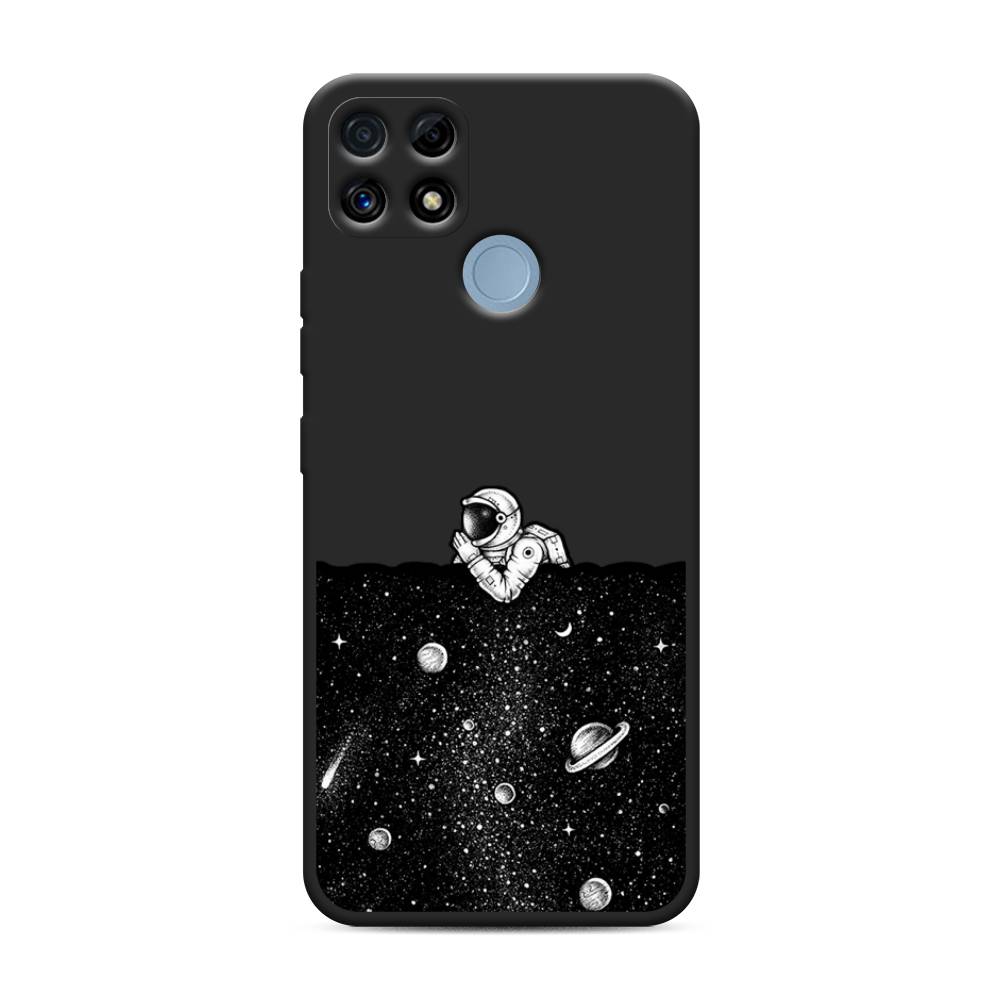

Чехол Awog на Realme C25/ C25s "Космический сон", Серый, 257452-1