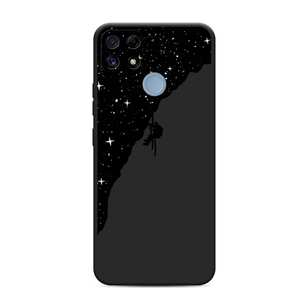 

Чехол Awog на Realme C25/ C25s "Скалолаз в космосе", Черный;белый;бежевый, 257452-1