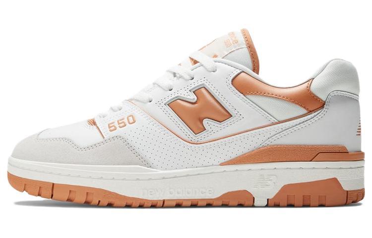 

Кеды унисекс New Balance NB 550 белые 38 EU, Белый, NB 550