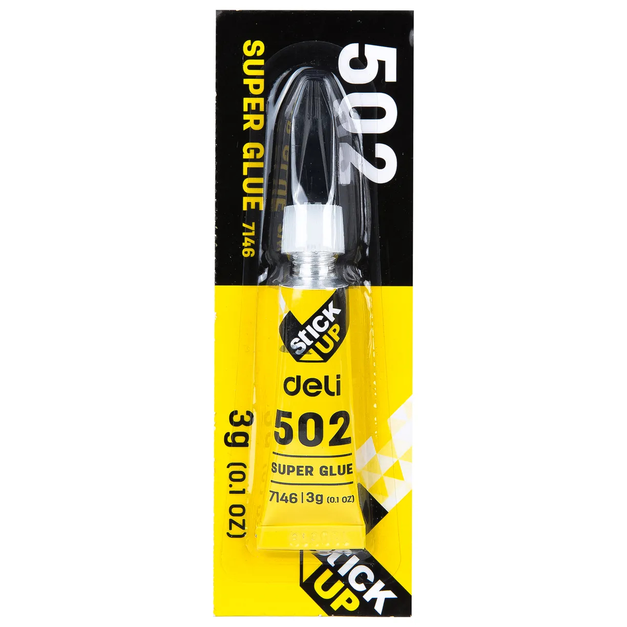 

Клей универсальный Deli Super E7146 3гр прозрачный, Super