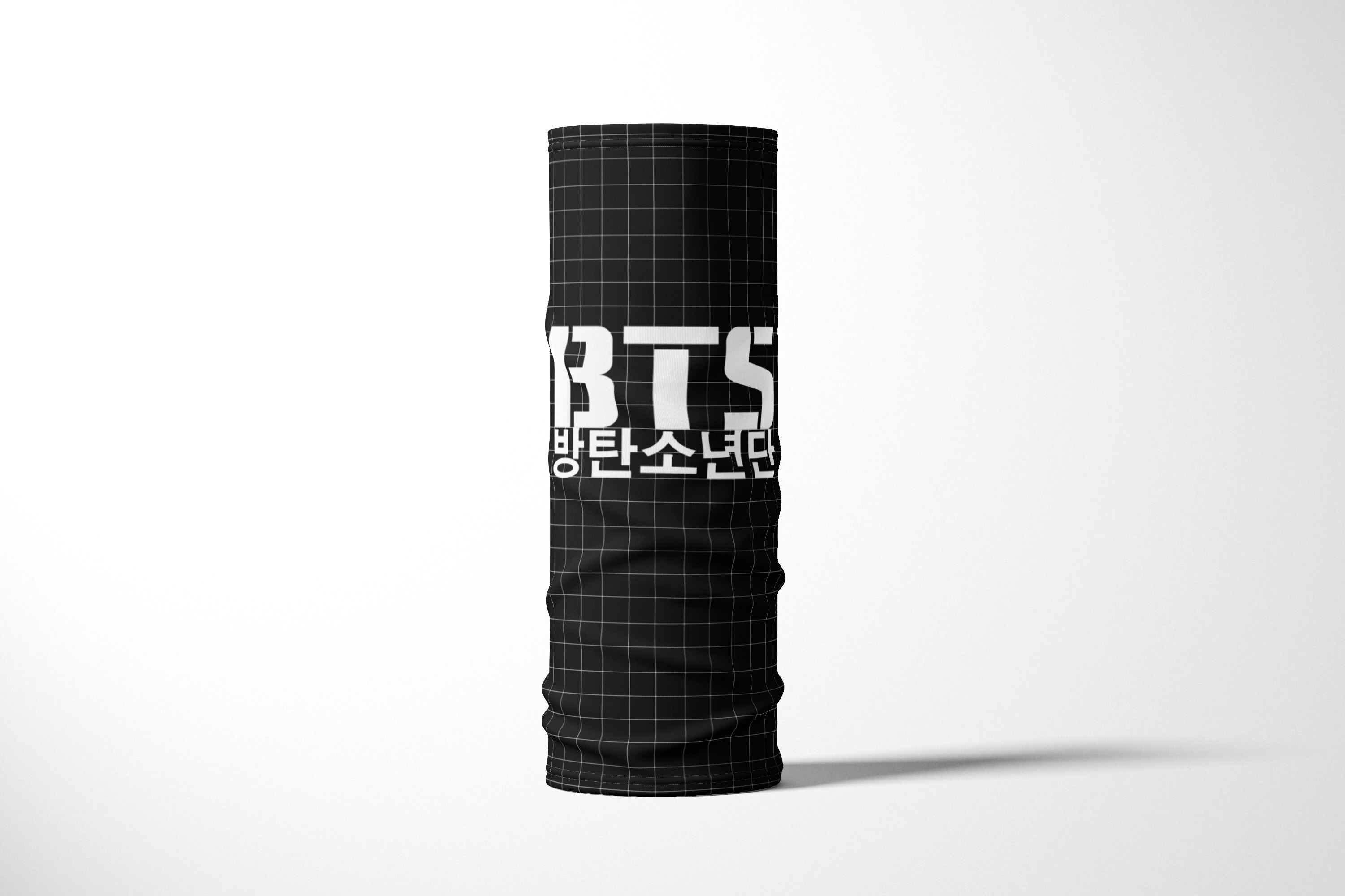 

Бандана / Бафф / Снуд-трансформер / K pop / BTS, Черный;белый, BBuffVM_VM1621601