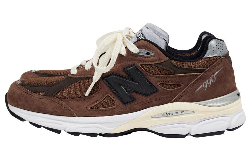 

Кроссовки унисекс New Balance JJJJound NB 990 V3 Montreal коричневые 37.5 EU, Коричневый, JJJJound x New Balance NB 990 V3 Montreal