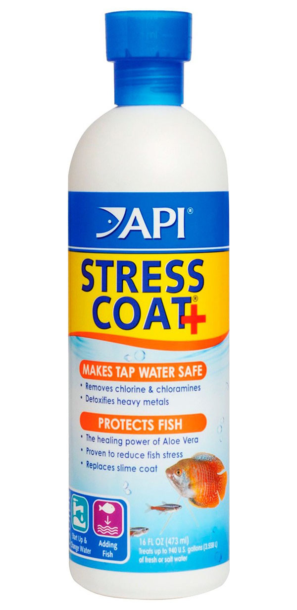 

Кондиционер для декоративных рыб и воды API Stress Coat 118 мл х 2 шт