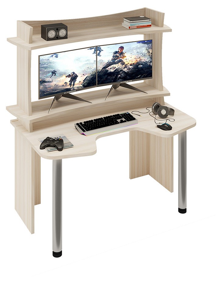 

Стол компьютерный Домино Lite СКЛ-Игр140+НКИЛ140ВЛ, Домино Lite СКЛ-Игр140+НКИЛ140ВЛ