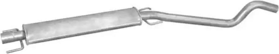 

Глушитель средняя часть Opel Astra G/Astra H/Astra H GTC 99>15 POLMOSTROW 17314