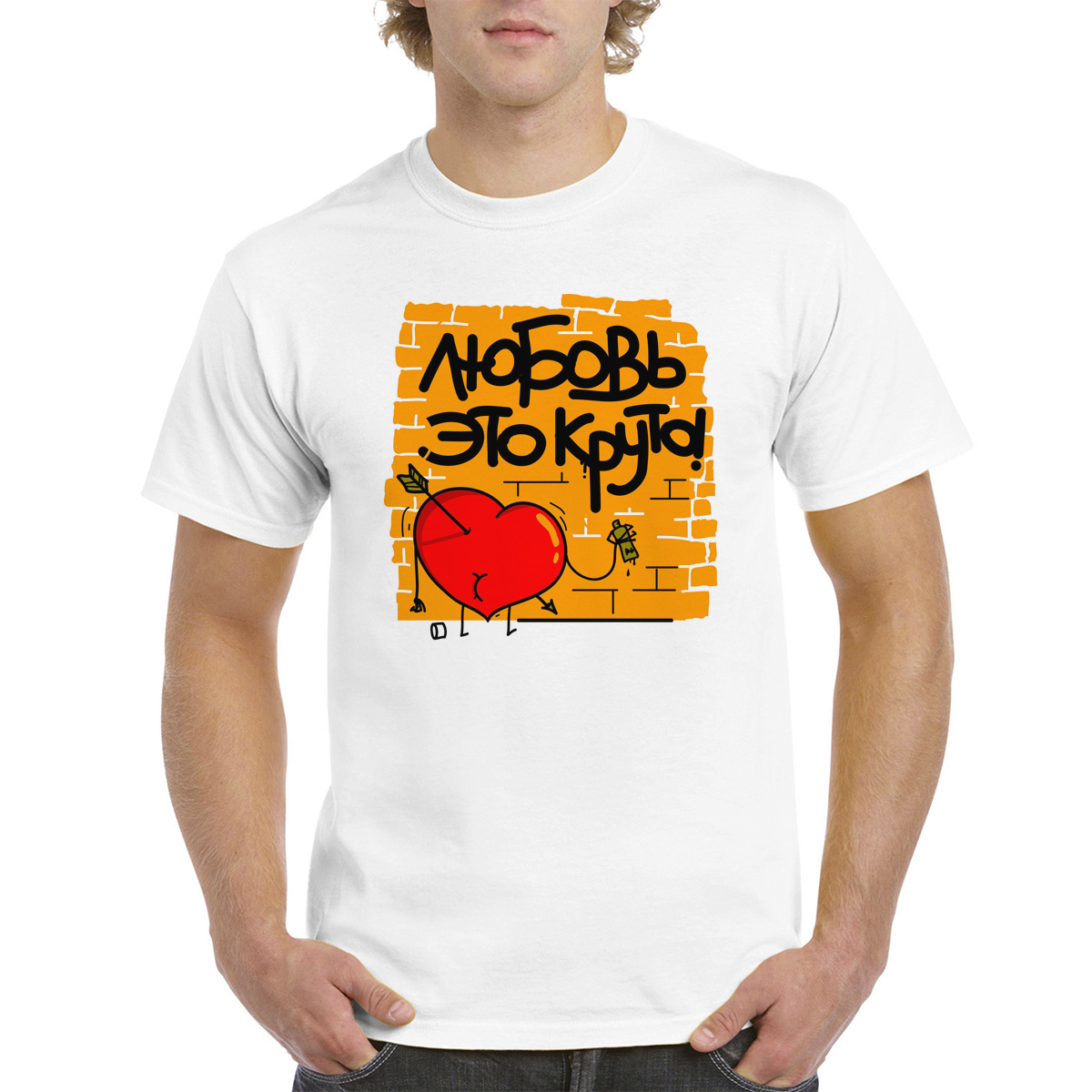 

Футболка унисекс CoolPodarok M0151426 белая 64 RU, Белый, M0151426