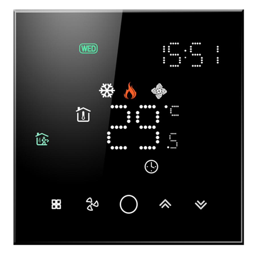 Терморегулятор для теплого пола Fujihome FH-100B, программируемый, без WiFi/3682343 умный терморегулятор для тёплых полов izba tech 0006 02 с wifi