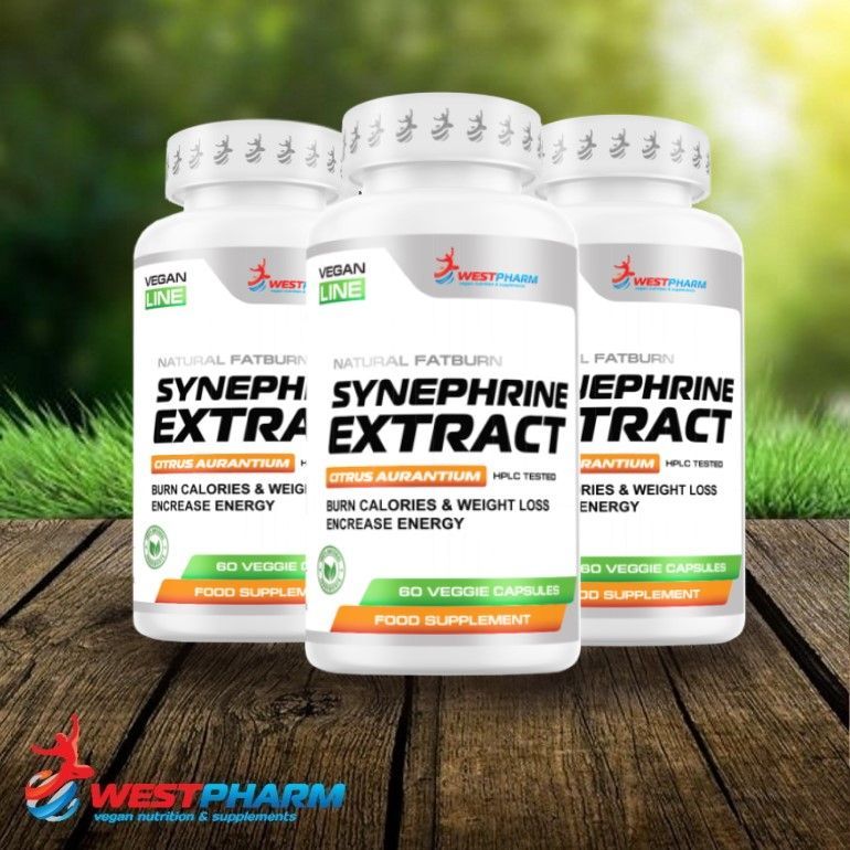 

Пищевая добавка Westpharm Vegan line Synephrine Extract, 150мг, 60 капсул