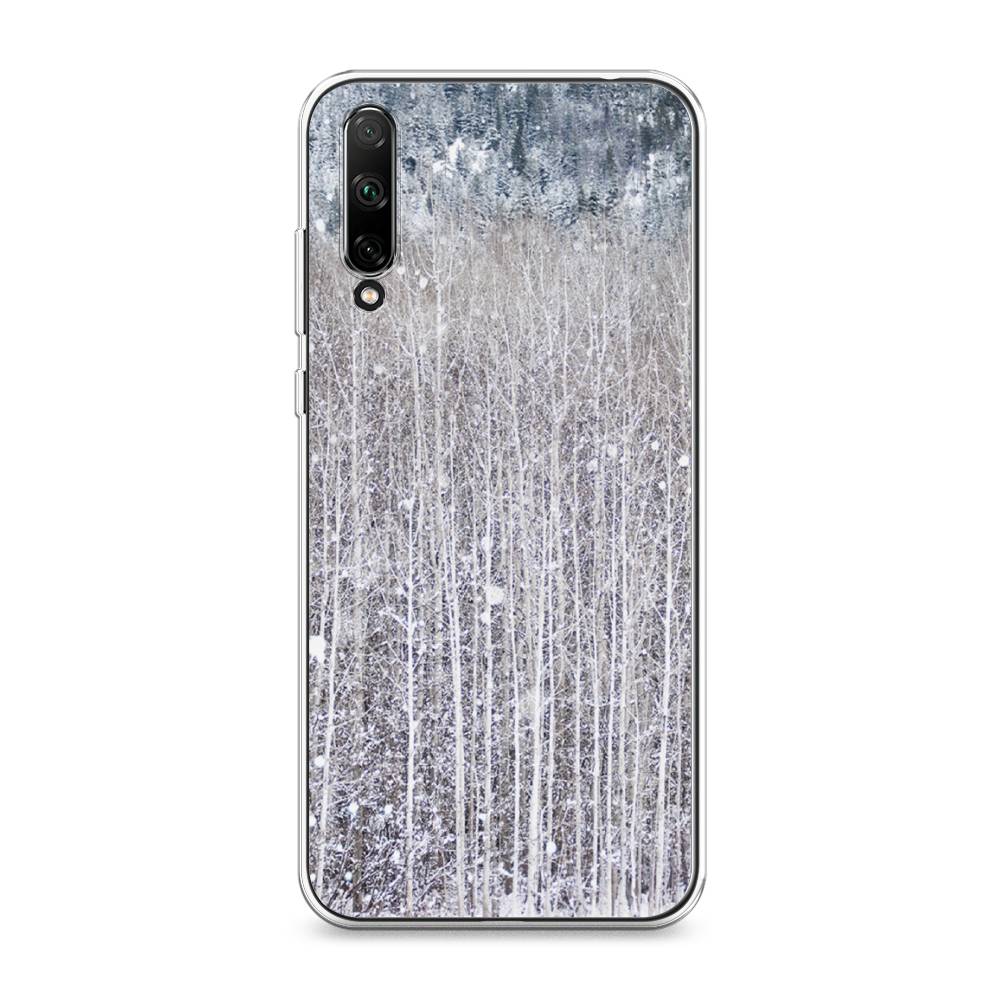 

Чехол для Honor 30i "Снежный лес", Бежевый;серый;белый, 6104050-5